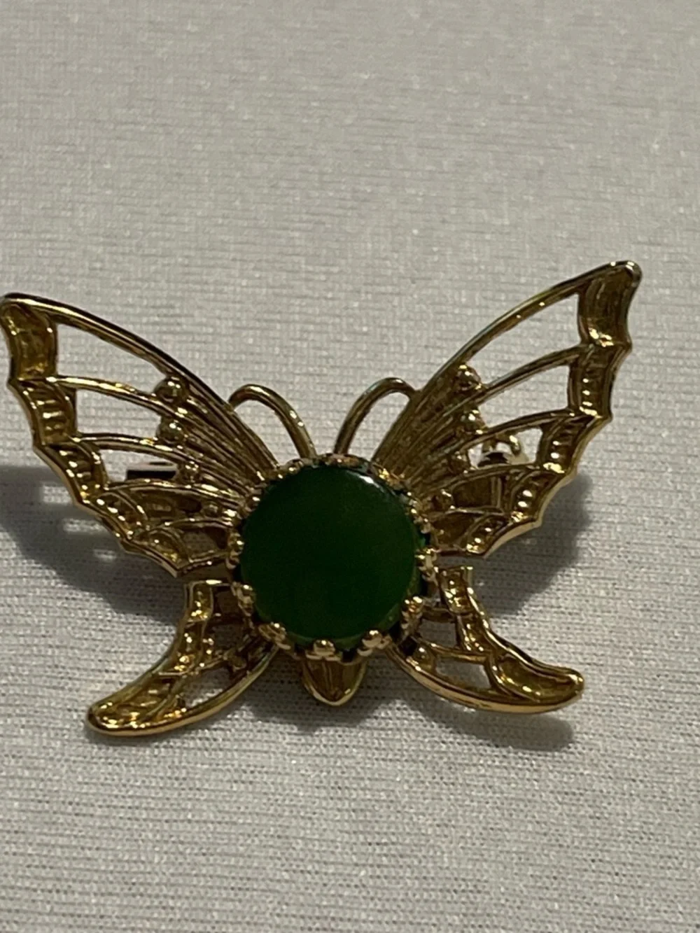 Gold Butterfly Brooch Pin - Women's Jewelry Accent